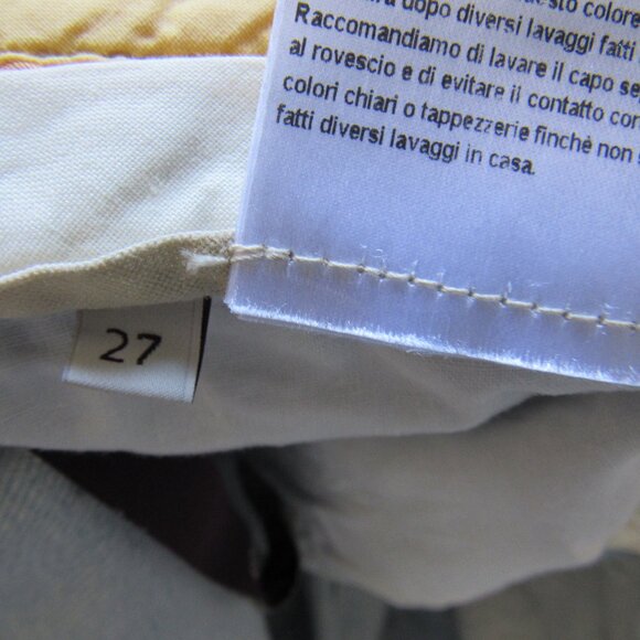 Women's Stella Mccartney Jeans Light Blue Straight Leg SZ 27,made in Italy - Picture 2 of 9